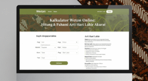 Kalkulator Weton Online