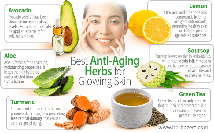 Teh herbal untuk kulit glowing alami
