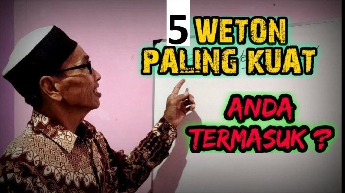 7 Weton Titisan Prabu Siliwangi According to Javanese Primbon, Having ...