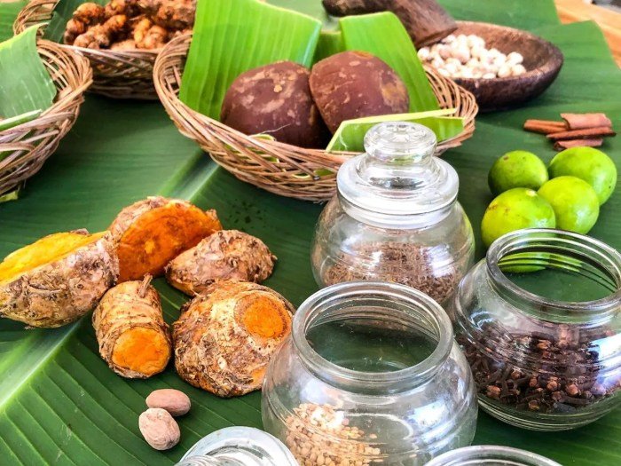 Teh herbal tradisional Indonesia